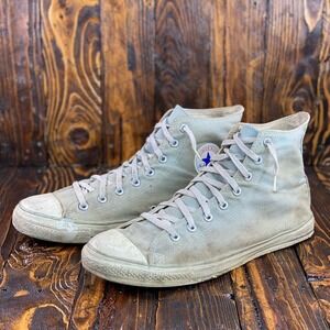 Rare 1970s Converse Chuck Taylor All Star High Top Green Men Size 13 Made in USA